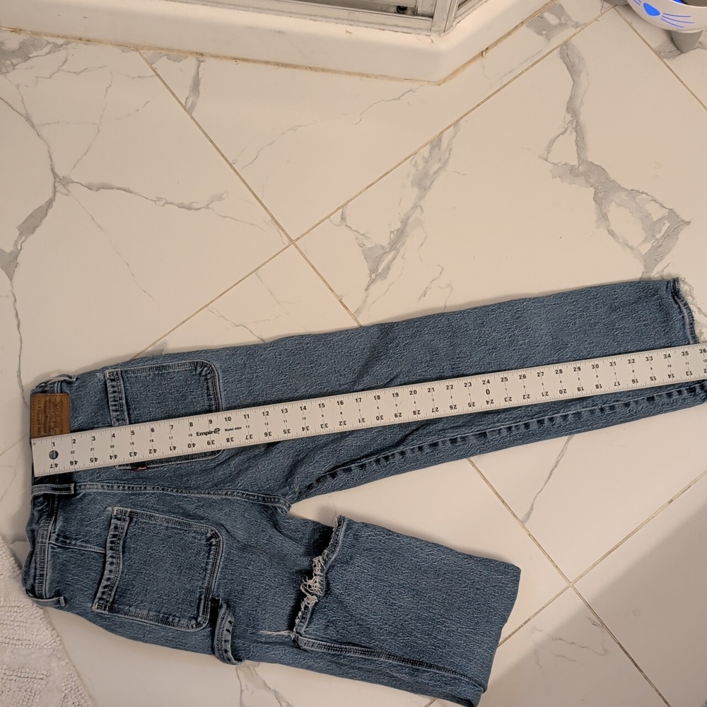 Levi's Ribcage Straight Jeans Wide Leg - Picture 8 of 11